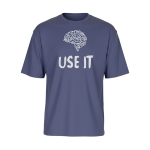 100Fit Use It Brain Print T-Shirt