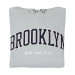 100 Fit Grey Brooklyn Hoodie