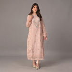 hampagne Blush Embroidered Elegance