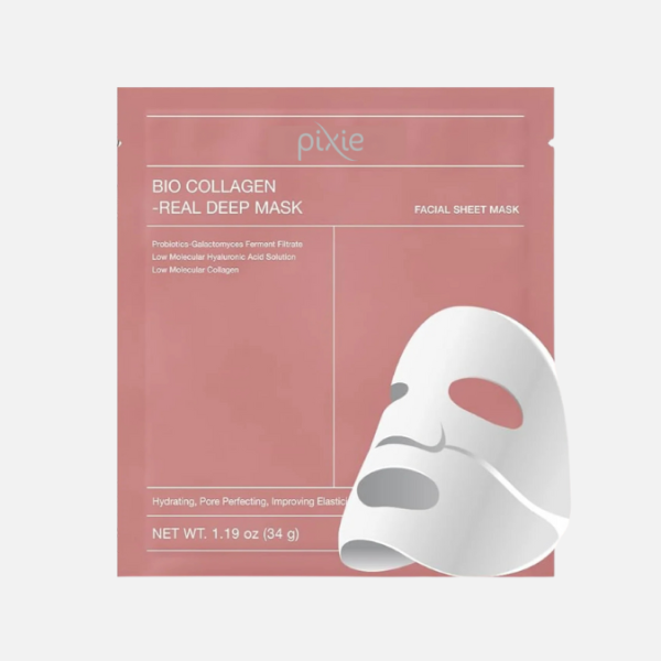 Bio-Collagen Real Deep Mask Deep Hydrating Probiotic Hydrogel Sheet