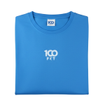 Blue 100Fit Excuses Don't Burn Calories T-Shirt