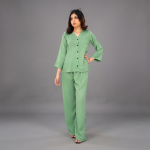 Mint Breeze Relaxed Co-Ord Set