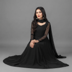 Midnight Grace Flowing Frock