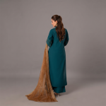 Emerald Royale Embroidered 3-Piece Suit