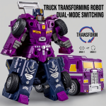 Car Toy Boy Simulation Truck Robot Children's Educational Manual Transforming Robot Children's Toy Car