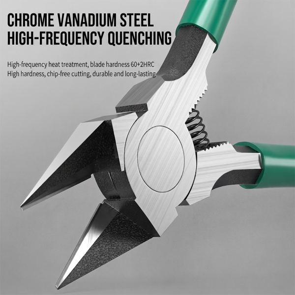 Special Tip Water Mouth Pliers, Eccentric Water Mouth Pliers, Electrician's Special Water Mouth Cutting Pliers, High Hardness, Ultra-Thin, Sharp Oblique Mouth Pliers