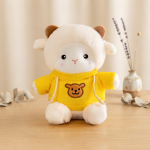 Online celebrity cute pork lamb doll gift box graduation season doll plush toy gift for girlfriends birthday gift for girls