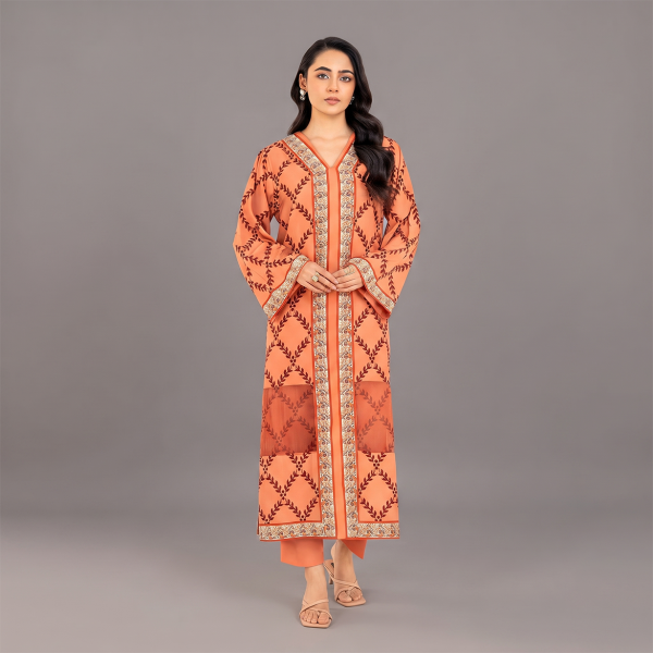 Apricot Grace Printed Set