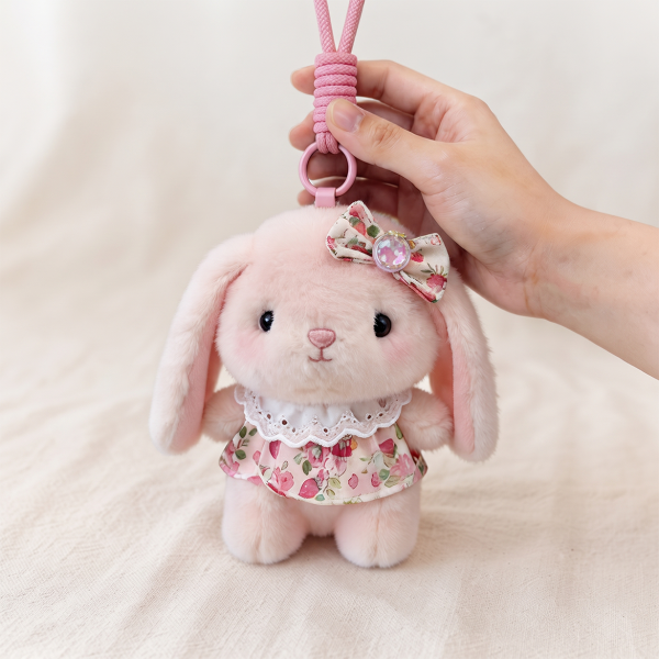 Cute plush toy bag charm car roof doll - perfect little gift & decorative