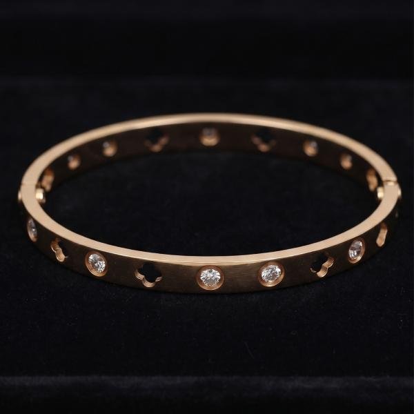 Orenoor Clover & Diamond Bangle