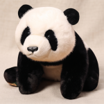 Simulation Giant Panda Doll Raccoon Lying Lying Panda Cat Doll Plush Toy Children's Gift