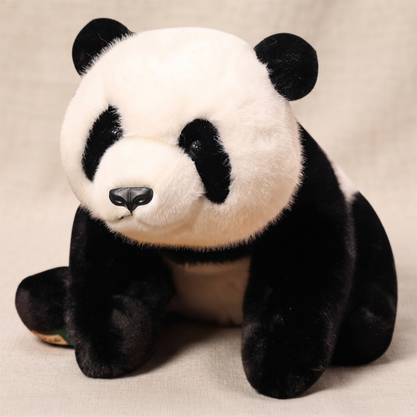 Simulation Giant Panda Doll Raccoon Lying Lying Panda Cat Doll Plush Toy Children's Gift