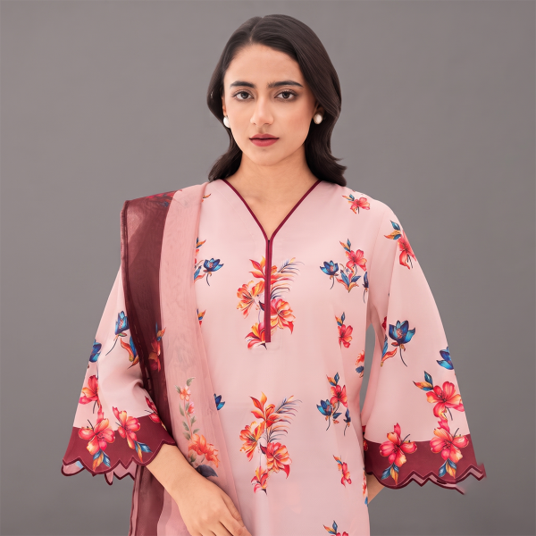 Blush Bloom Floral 3-Piece Suit