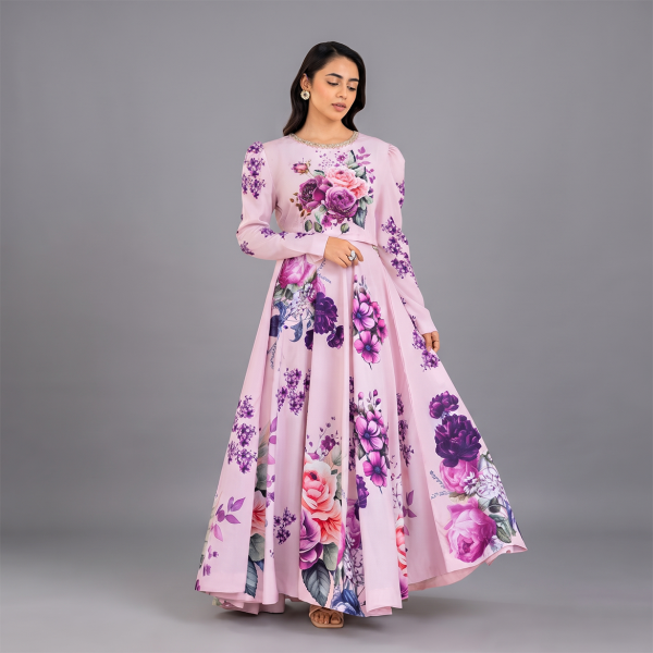 Romantic Floral Maxi Dress