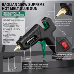 Baolian Manual Hot Melt Glue Gun Handmade Hot Melt Glue Gun Household High Adhesive Strong Glue Strip Hot Melt Glue Stick