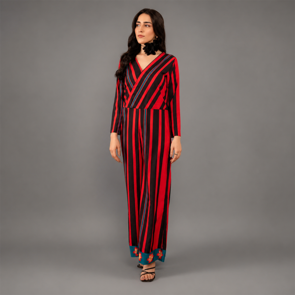 Striped Jumpsuit