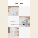 Mini Air Humidifier– Portable USB Cool Mist Diffuser for Home & Office