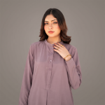 Dusty Mauve Minimalist Kurta Set