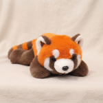 Lie Fox Doll Little Panda Plush Toy Raccoon Doll Children Sleeping Doll Boys and Girls Birthday Gift