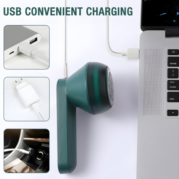 Lint Remover Wireless | Instantly Revive Clothes with 6-Blade Power
