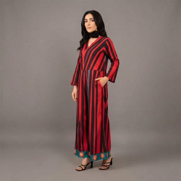 Striped Jumpsuit