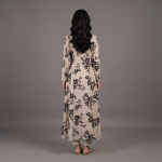 Beige Floral Maxi