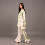 Ivory Verdant Bloom Suit