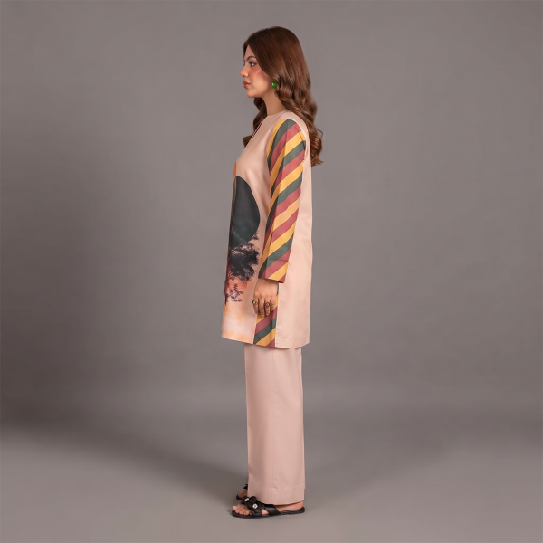 Sunset Mirage Printed Co-Ord Set