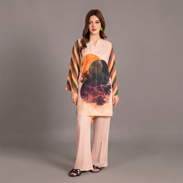 Sunset Mirage Printed Co-Ord Set