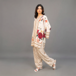 Ivory Blossom Printed Co-Ord Set