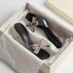 Ethereal Bloom Crystal Heels