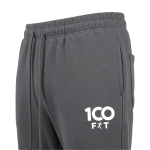 100Fit Men’s Premium Grey Cotton Trouser