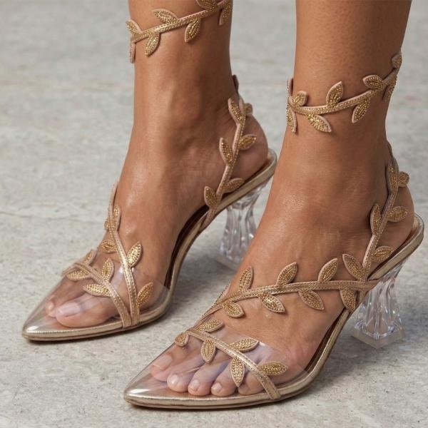 Transparent Fancy High Heels