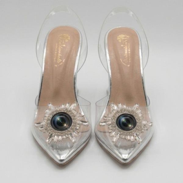Transparent Heel Women