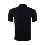 100 Fit Black Zipper Polo – Premium Piqué Fabric
