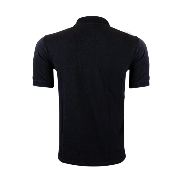 100 Fit Black Zipper Polo – Premium Piqué Fabric