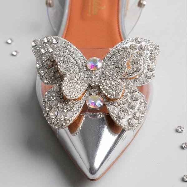 Butterfly Transparent Sandals