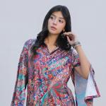 Jeweled Paisley Digital Print Co-Ord Set