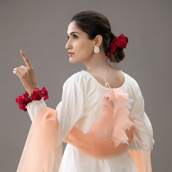 Ivory White Elegance Anarkali Suit