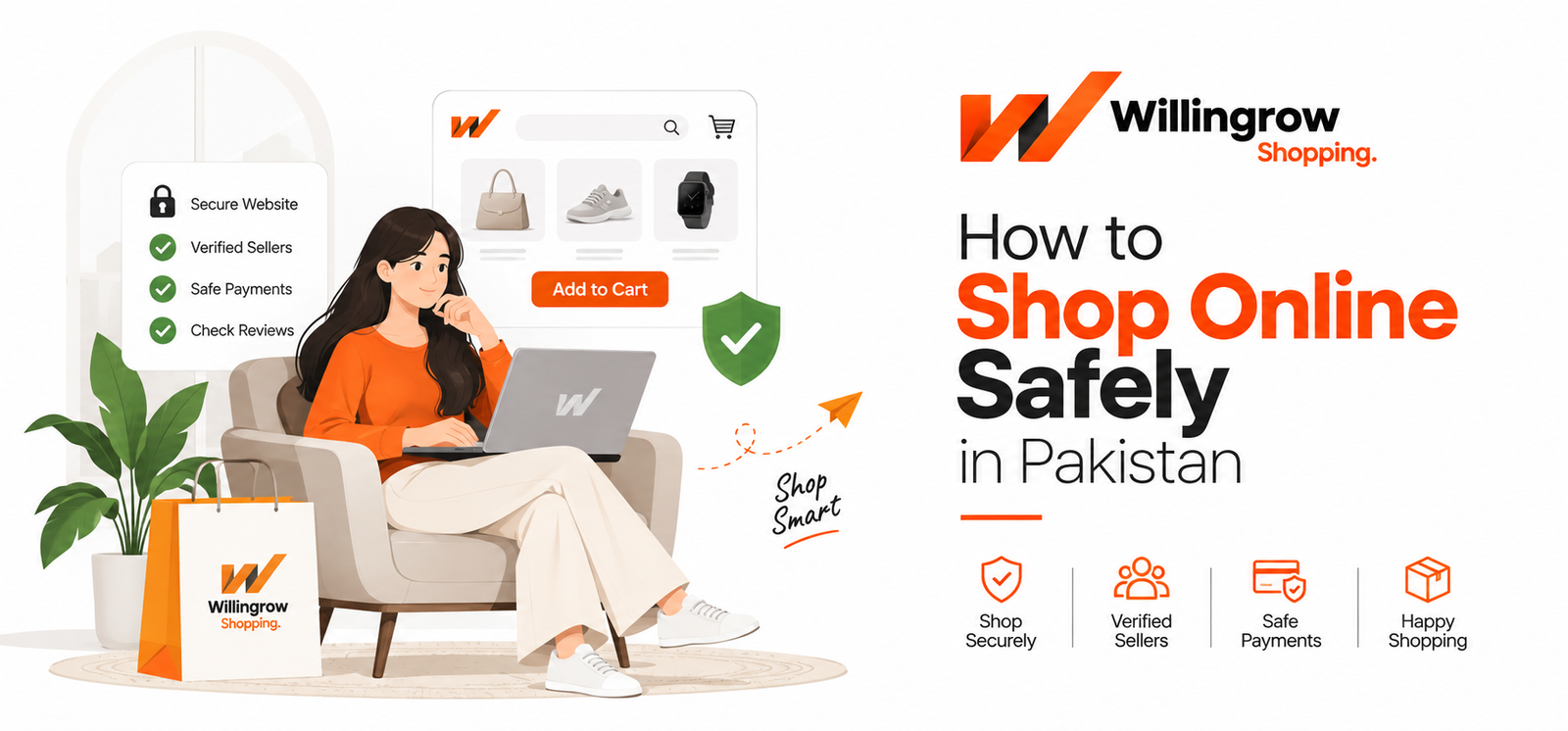 How to Shop Online Safely in Pakistan