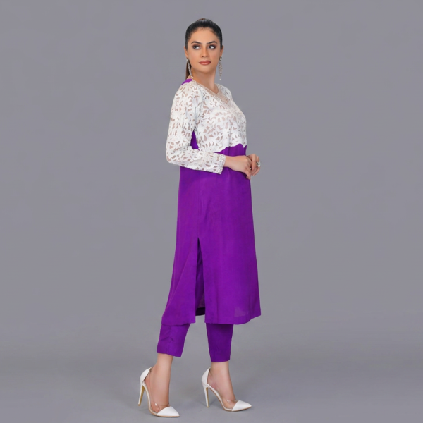The Amethyst Lace-Overlay Fusion Set