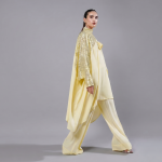 Asymmetric Sequin Kaftan Tunic & Trouser Set