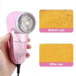 Travel-Friendly Fabric Shaver with Replaceable Blade
