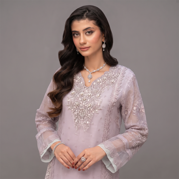 Lilac Grace Embroidered Luxury