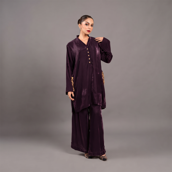 Plum Reverie Co-ord set