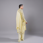 Asymmetric Sequin Kaftan Tunic & Trouser Set