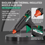 Baolian Manual Hot Melt Glue Gun Handmade Hot Melt Glue Gun Household High Adhesive Strong Glue Strip Hot Melt Glue Stick