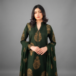 Emerald Royale Printed Kurta Set