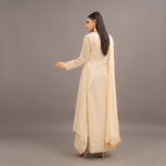 Moonlit Champagne Embellished 3-Piece Luxury Suit