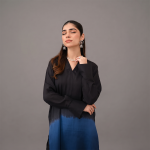 Midnight Ombré V-Neck Tunic Set